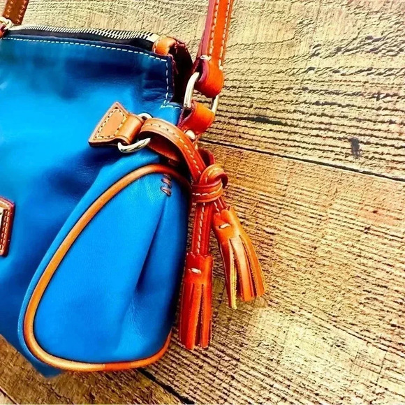 Doooney & BourkeāFlorentineĀ Leather Mini Zip Crossbody With Tassels - Picture 4 of 15